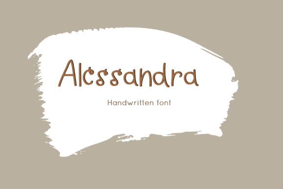 Alessandra: A Handwritten Font for Editorial Magic