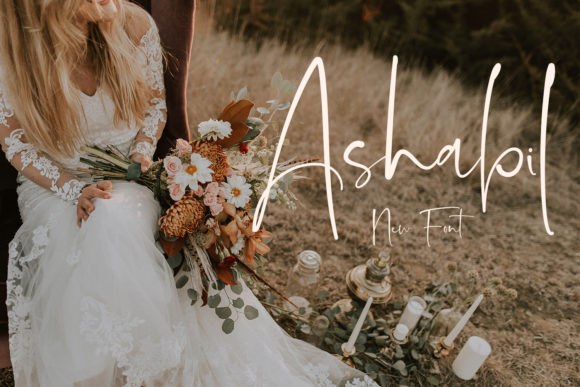 Ashabil: A Premium Script Font for Creative Campaigns