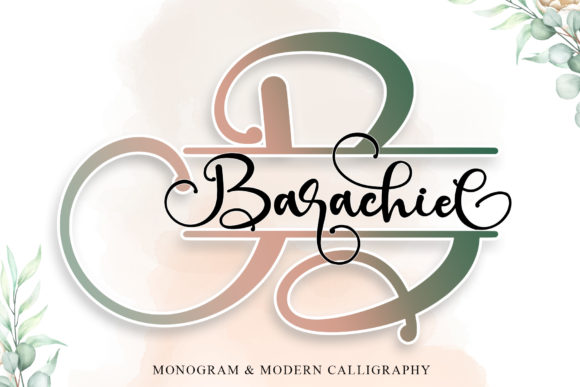 Barachiel: A Flowing Script Font
