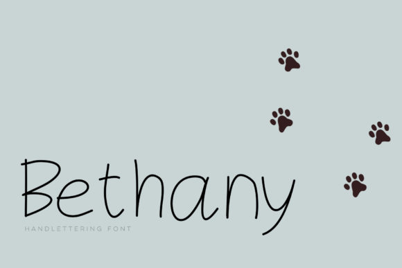 Bethany Font: Elegant Script for Crafters