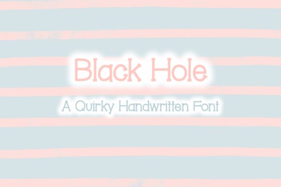 Black Hole Font Review