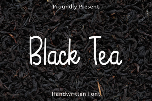 Black Tea Font for Editorial Design