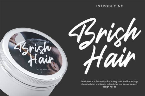 Brish Hair: A Timeless Script Font