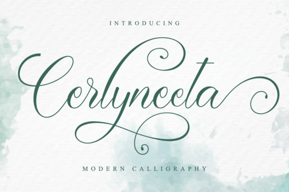 Cerlyneeta: Elegant Handwritten Font