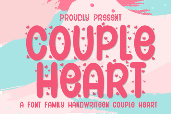 Couple Heart Font Review