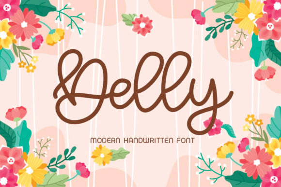 Delly: A Magical Handwritten Font