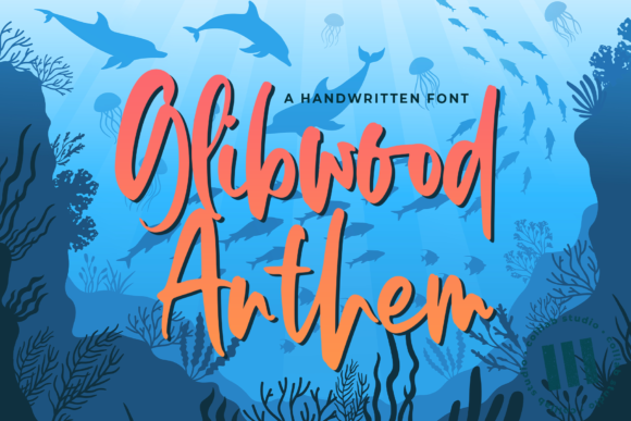 Glibwood Anthem Font for Business