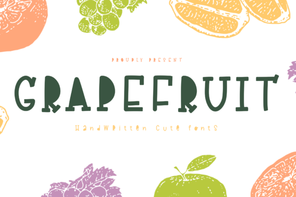 Grapefruit: A Handwritten Font for Creative Expression