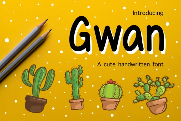 Gwan: A Friendly Font for Your Business