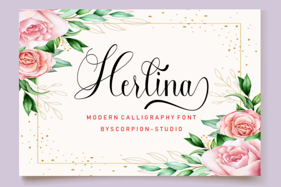 Herlina: A Flowing Script for Creative Campaigns