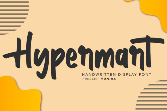 Hypermart Font: A Handwritten Touch for Web Design