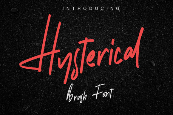 Hysterical: A Fun Handwritten Font