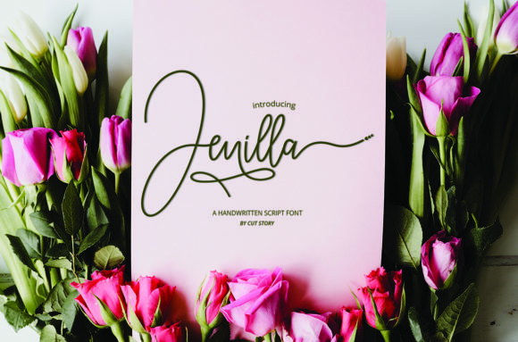 Jenilla: A Script Font for Elegant Design