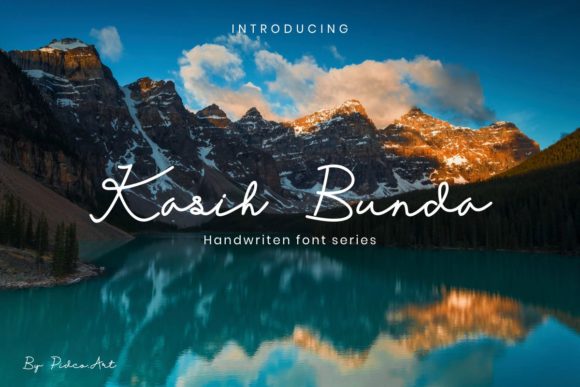 Kasih Bunda: A Classy Handwritten Font