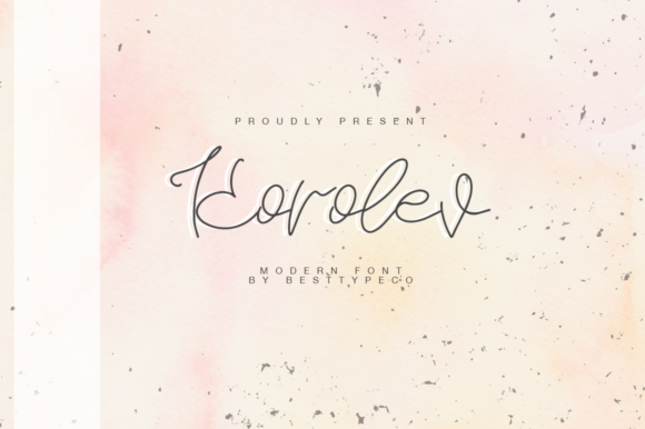 Korolev: A Timeless Handwritten Font