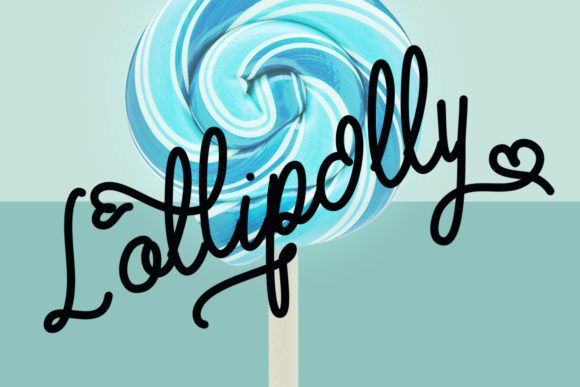 Lollipolly Font: Elegant Handwritten Style