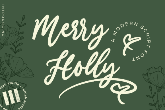Merry Holly Font for Creative Campaigns