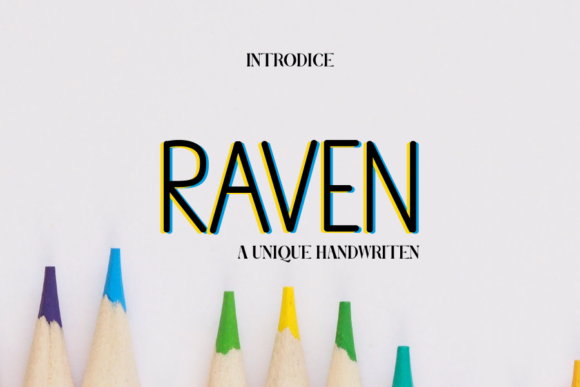 Raven: A Stylish Script Font