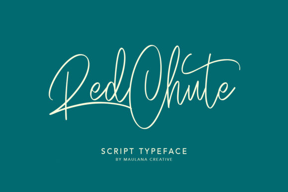 Red Chute: A Stylish Script Font