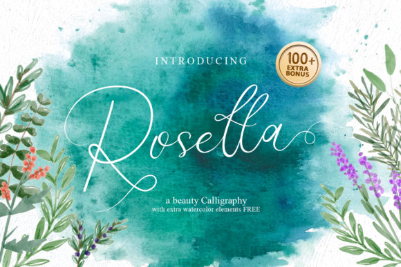 Rosetta: A Delicate Handwritten Font