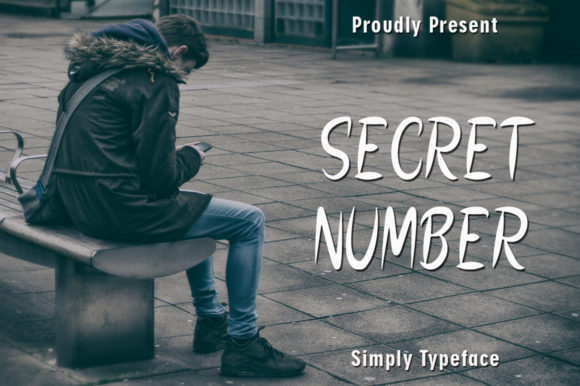 Secret Number: A Handwritten Font for Web Design