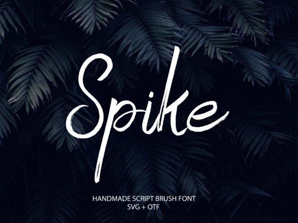 Spike: A Stylish Handwritten Font