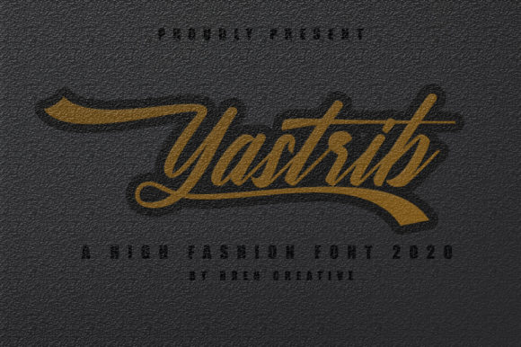 Yastrib: A Flowing Script for Creative Campaigns